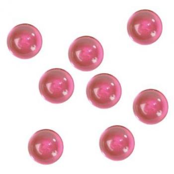 Perles fuchsia pour décoration 7 mm