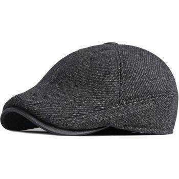 Elderly Warm Peaked Flat Ivy Cap – Herringbone Style