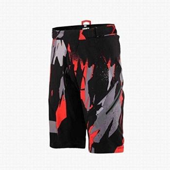 MTB Shorts 100% Airmatic in Schwarz-Camouflage