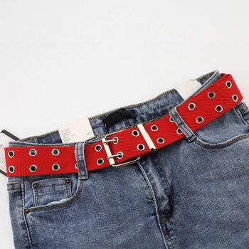 Grommet Canvas Belt for Men and Women