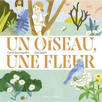 Un oiseau, une fleur