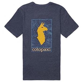 Cotopaxi Women's Organic Llama Map Short Sleeve T-shirt