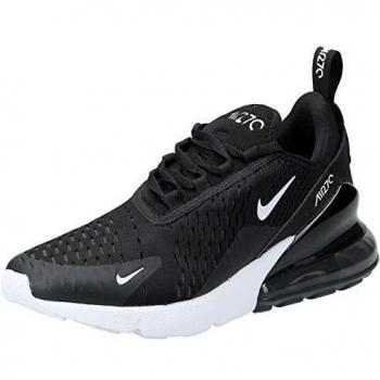 Nike Air Max 270 Ladies Sneakers Black/White Size 4