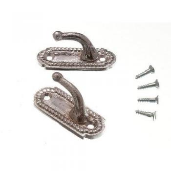 Screw-in Curtain Tie Hold Back Hooks