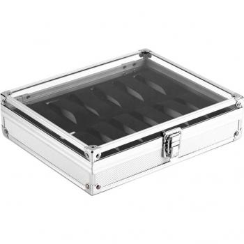 Square Aluminium Watch Holder with 12 Slots