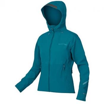 Endura MT500 Impermeable en Verde, Chaqueta de Montaña para Mujer – XL