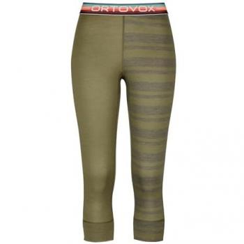 Ortovox Donna Leggings 3/4 in Lana Merino 185 Rock'n'wool