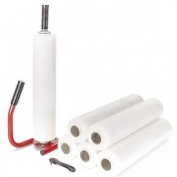 Stretchfolie Spar-Set mit Stretchwickler und Schneidgerät, transparent, ab 5 Stk