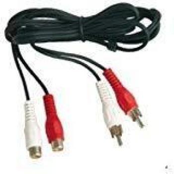 Cable RCA 2 macho a 2 macho 1.5m