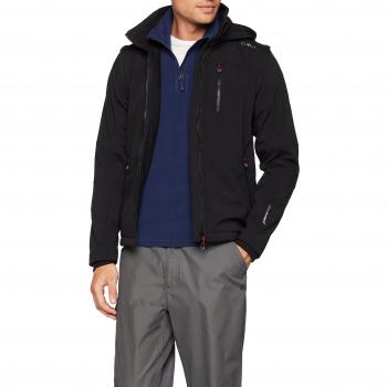 CMP Black Water-Repellent Coat XL