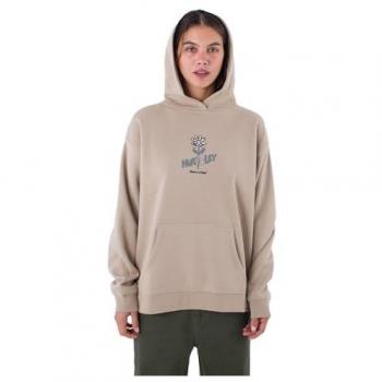 Felpa Hurley Fresh As A Daisy con Cappuccio Marrone M