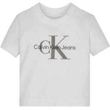 Calvin Klein Jeans T-Shirt Monogram SS – Baby, Größe 86, unifarben, Rundhals