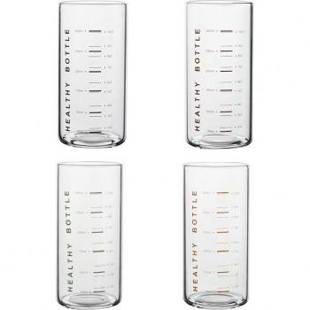 Robuster Glas Messbecher für heiße und kalte Getränke