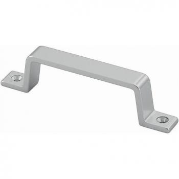 Maniglia 420 A.27mm L.110mm L.13mm Alu.SilverF.Anod.Fori 2 Hermeta