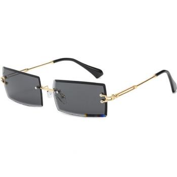 Gradient Square Sunglasses Retro Style