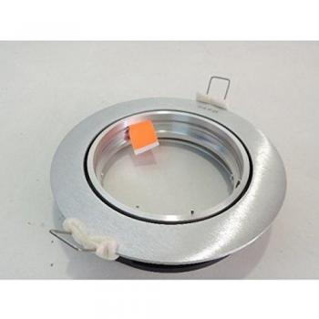 Spot encastré Ø 170mm alu brossé 75W