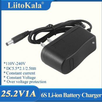 LiitoKala Power Pack 25.2 V 1A 5,5×2,1 mm