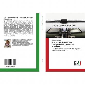 The Acquisition of N-N Compounds in Italian EFL speakers