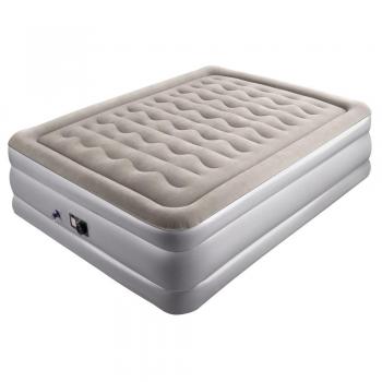 Sable Full Size Inflatable Mattress with Auto-Pump and Repair Components