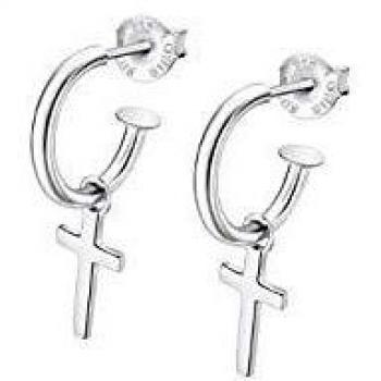 Pendiente de Plata Lotus LP1223-4/5