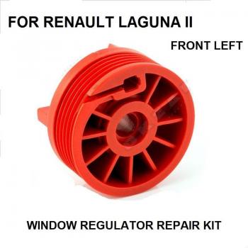 Renault Laguna 2 II Left Front Window Regulator Roller Repair Kit