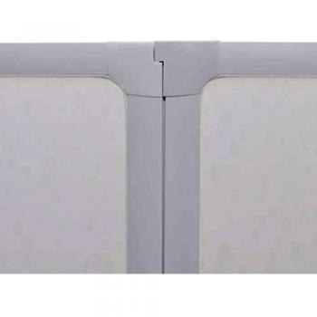 VidaXL 7-Panel Foldable Shower Bath Screen 140 x 168 cm