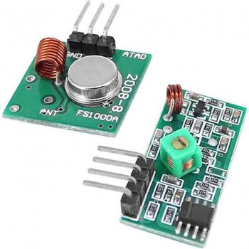 Módulo Inalámbrico RF 433MHz para Arduino y Raspberry Pi