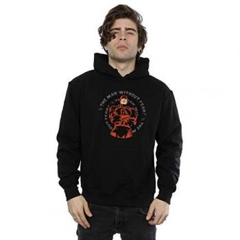 Felpa Marvel Thor XXL Nero con Stampa a Spirale