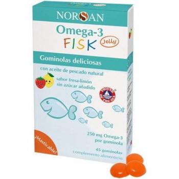 Norsan Omega-3 Kids Gelée 45 Pastilles À Mâcher Huile de Poisson