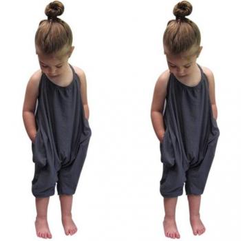 Toddler Girls Jumpsuit Set
