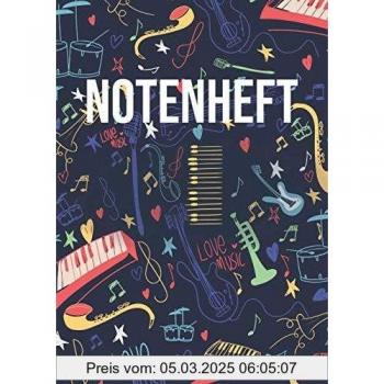 Notenheft: DIN A4