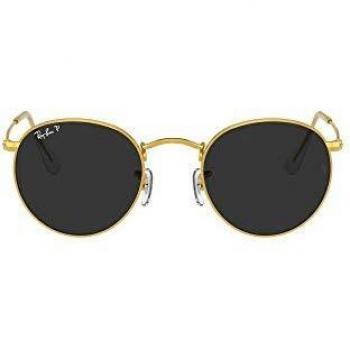 Ray-Ban Unisex Adults Sunglasses, Round Metal, 53