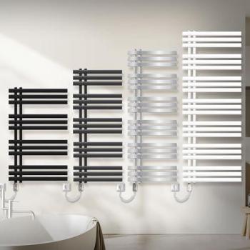Design Iron EM – Radiateur Chrome 900 W pour Bains – 500×1600 mm