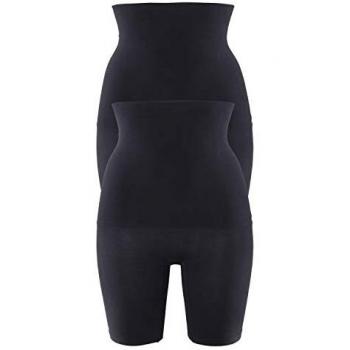 PETITE FLEUR Damen Shape Wear Formpants Schwarz Gr. 36/38