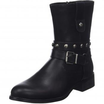 Les P'tites Bombes 6-LOUNA*12, Stivali Donna, Noir
