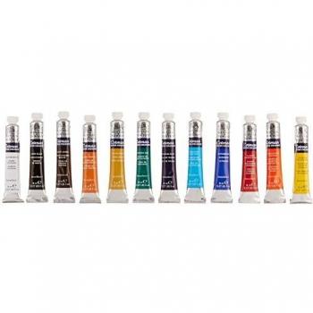 Caja de Acuarelas Winsor & Newton Cotman 12 tubos 8ml