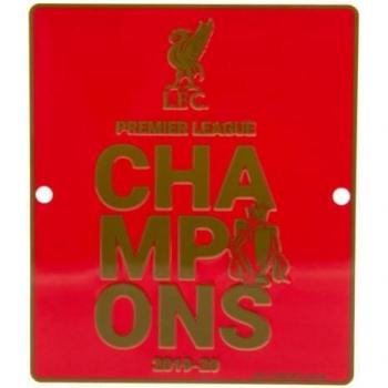 Liverpool FC Premier League Champions Gold-Red Window Trophy