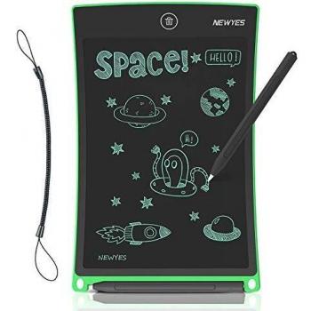 NEWYES Tablette LCD d'Écriture 8,5 Pouces avec Bouton de Verrouillage