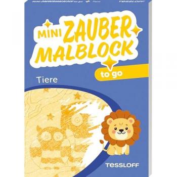 Mini Zaubermalblock to go. Tiere