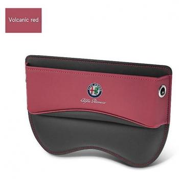 Poches de rangement en cuir pour sièges d'auto Alfa Romeo 159 147 156 166 Giulietta Giulia Mito Spider
