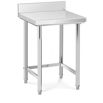 Mesa de Laboratório Aço Inox 64x64 cm, 200 kg