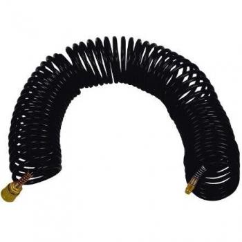 Tuyau spiral polyéthylène 15 m Ø 6 x 8 mm noir flexible