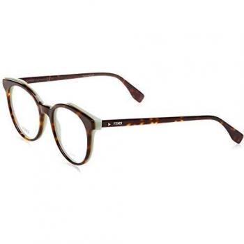 Fendi FF 0249 086 50 Occhiali da Sole, Marrone (Dark Havana), Donna