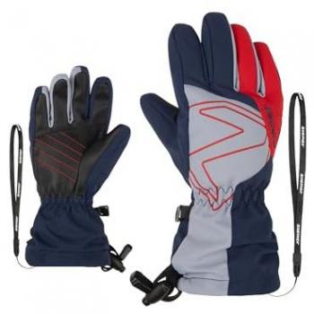 Ziener Kid's Laval AS AW Handskar Barn Größe 4 Farbe dunkelblau