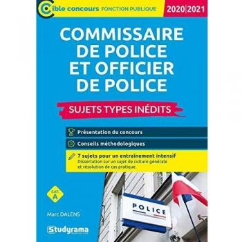 Commissaire de police et officier de police 2020/2021 (Concours Administratifs)