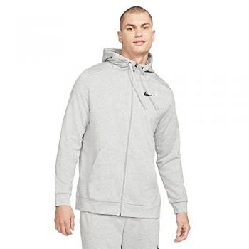 Camiseta Deportiva Nike Dri‑Fit Full Zip Gris 2XL Masculina