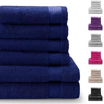 Twinzen ⭐ Serviettes de Bain sans Produits Chimiques (6 pièces)