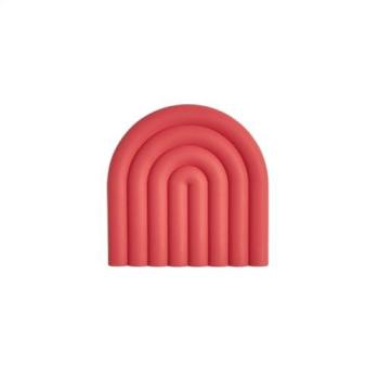 OYOY Dessous de plat Arc-en-ciel 15x15 cm Cerise
