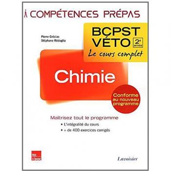 Chimie 2e année BCPST-VÉTO