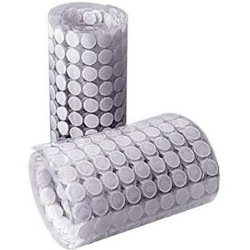 HAUSPROFI 1008 Pcs Self Adhesive Hook and Loop Stickers